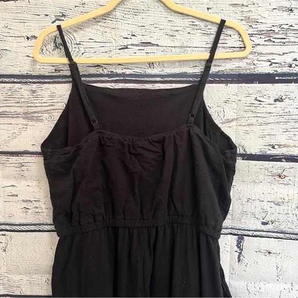Old Navy Black Casual Cotton Jumpsuit with Pockets Size L - Picture 7 of 14